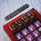 10g Gold Brick Metal Artisan Keycaps for Mechanical Gaming Keyboard